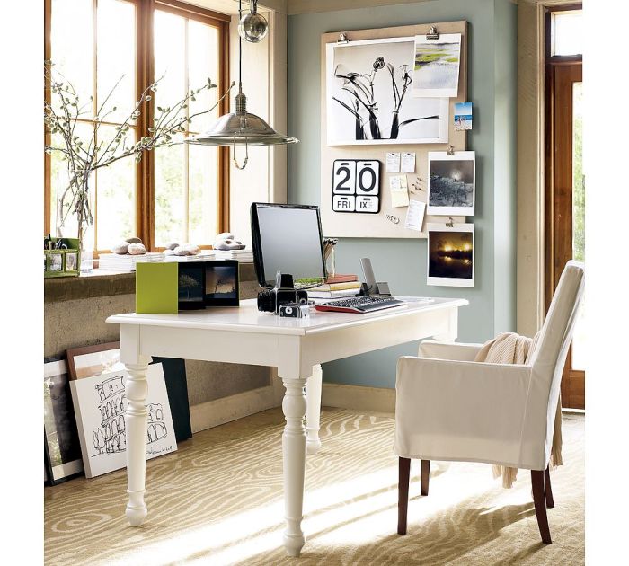 How to decorate in home office