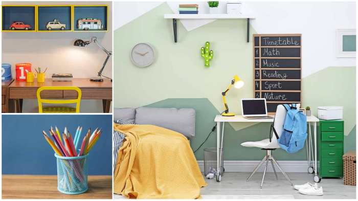 How to decorate baby study room