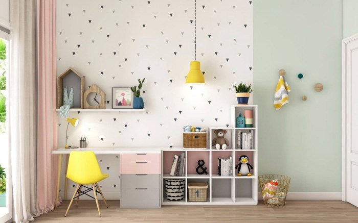 How to decorate baby study room