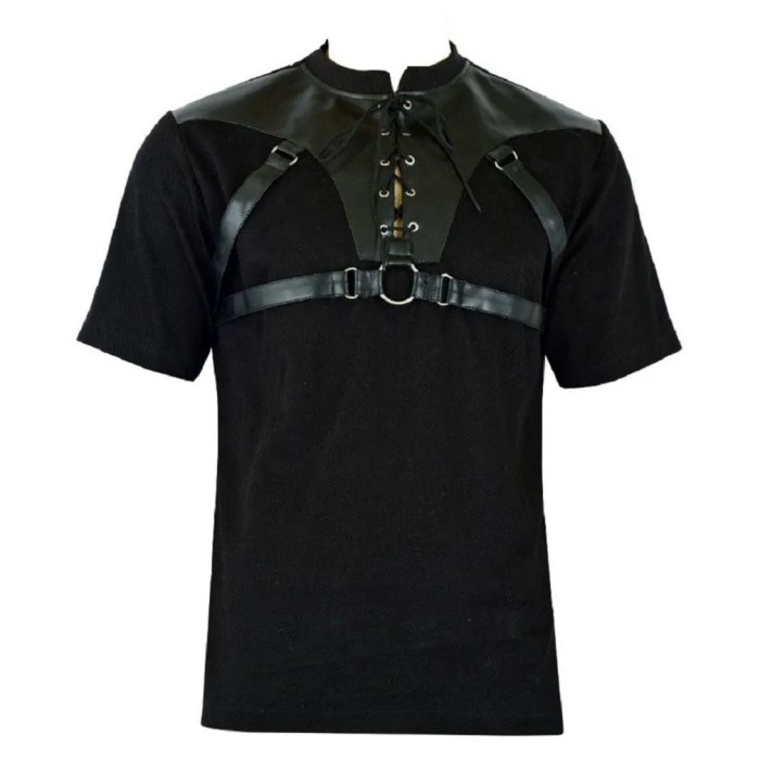 Gothic Dress Shirt Mens Embracing Dark Elegance in Style