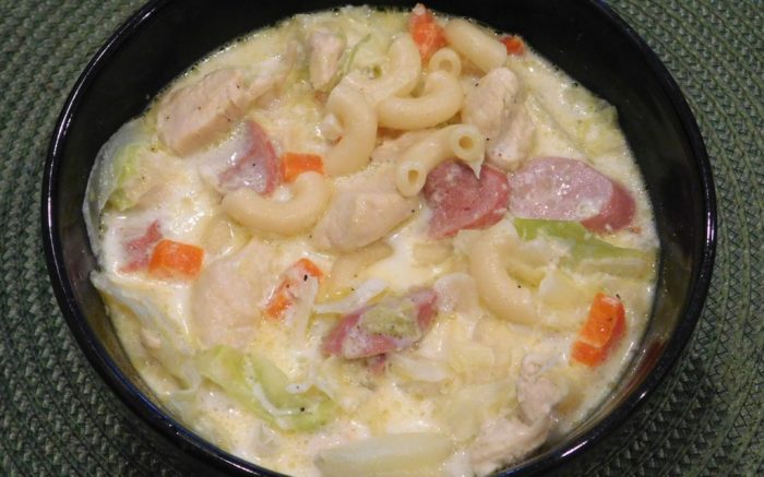 How to cook macaroni soup filipino style