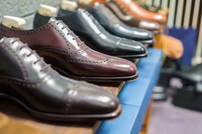 Mens dress shoe types