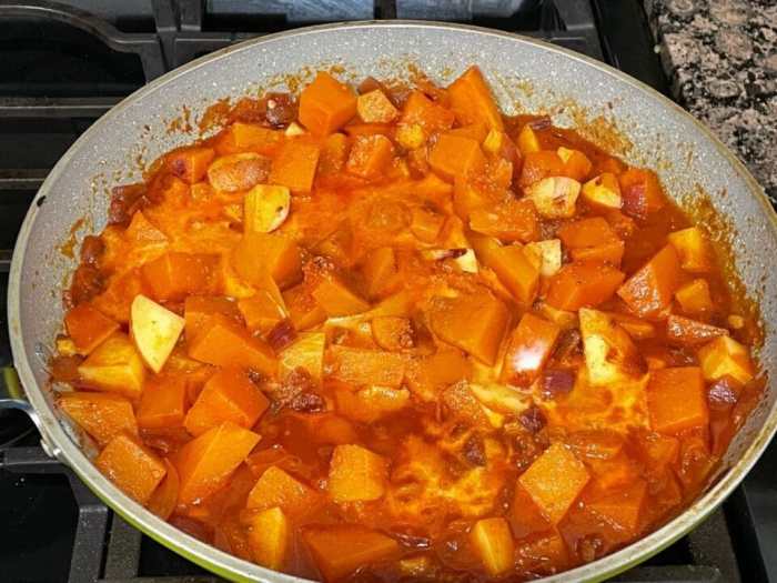 How to cook pumpkin vegetable indian style